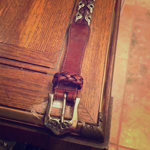 Women’s Capezio leather belt made in India,small